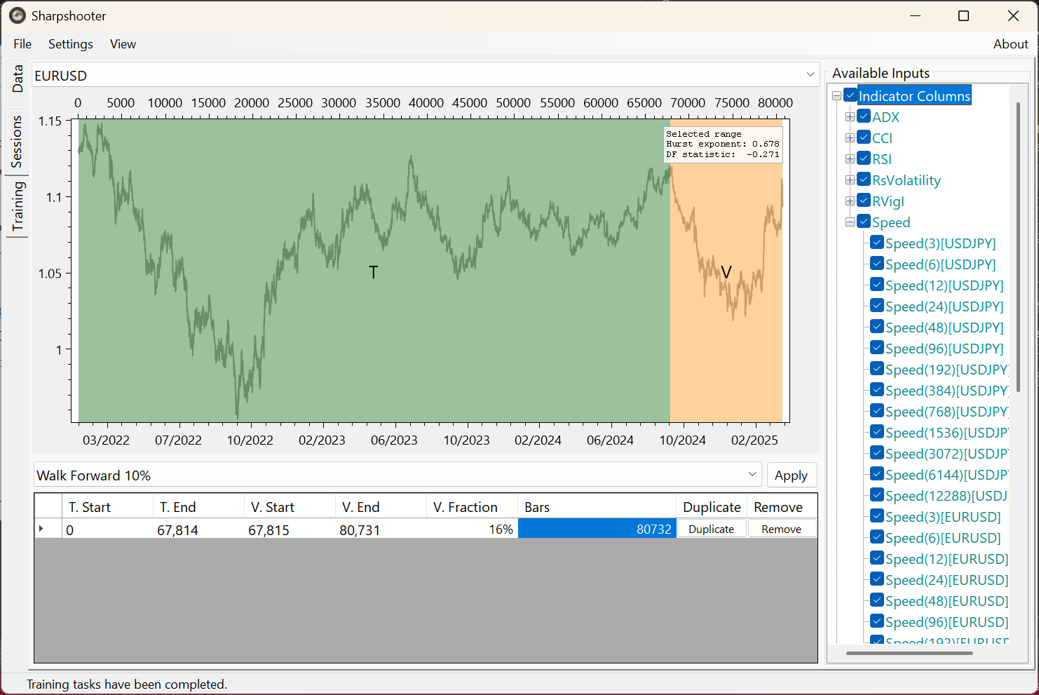 Data selection